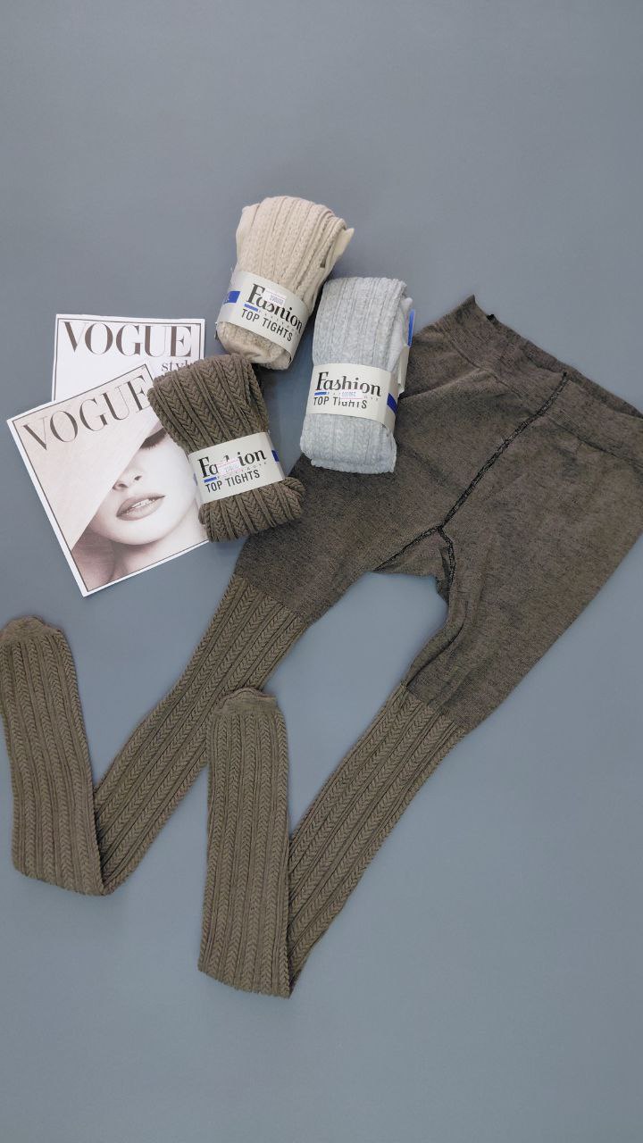 جوراب شلواری گندمی