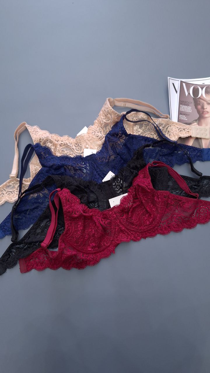 سوتین دانتل فنردار