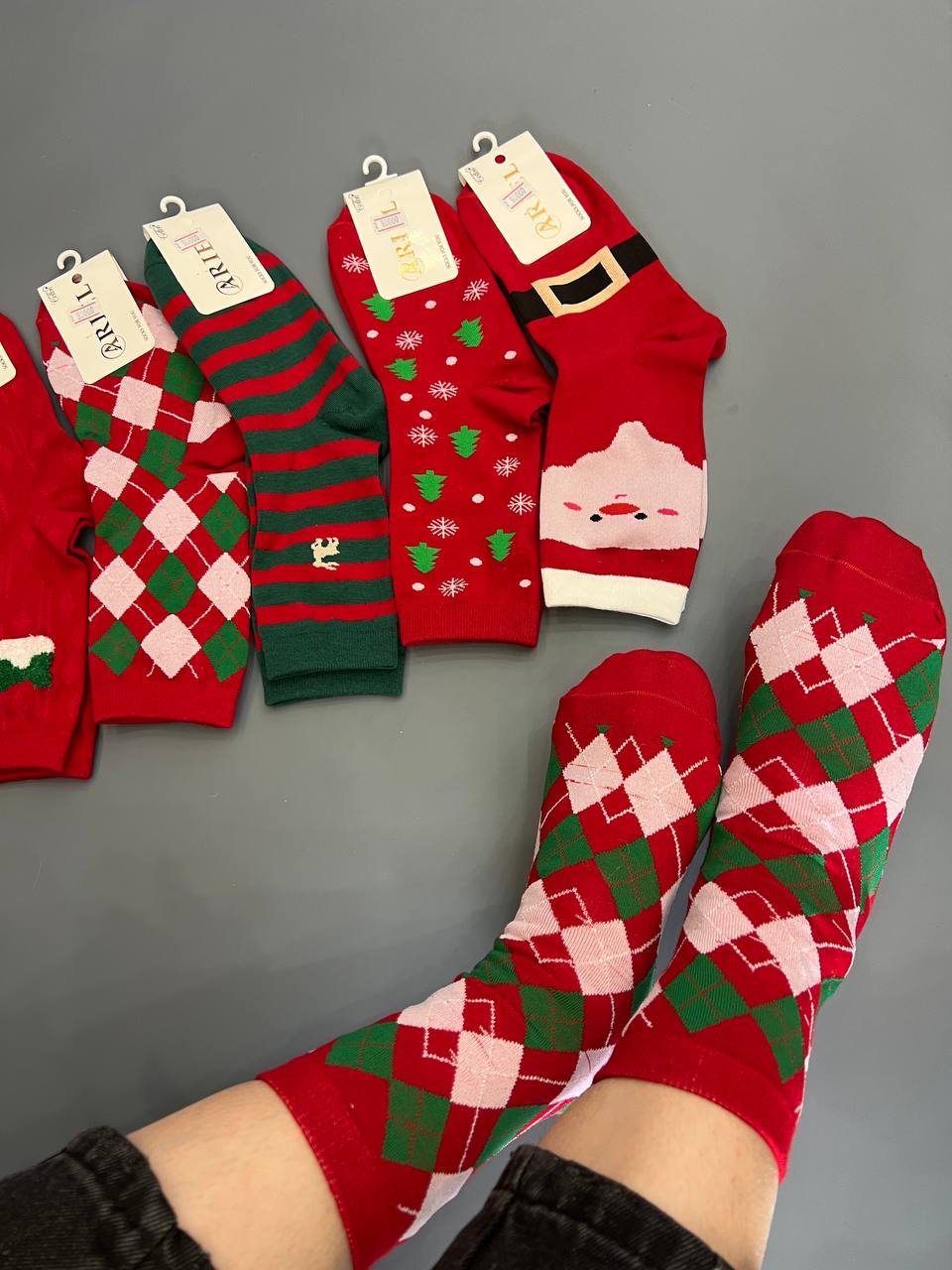 جوراب ساقدار کریسمس