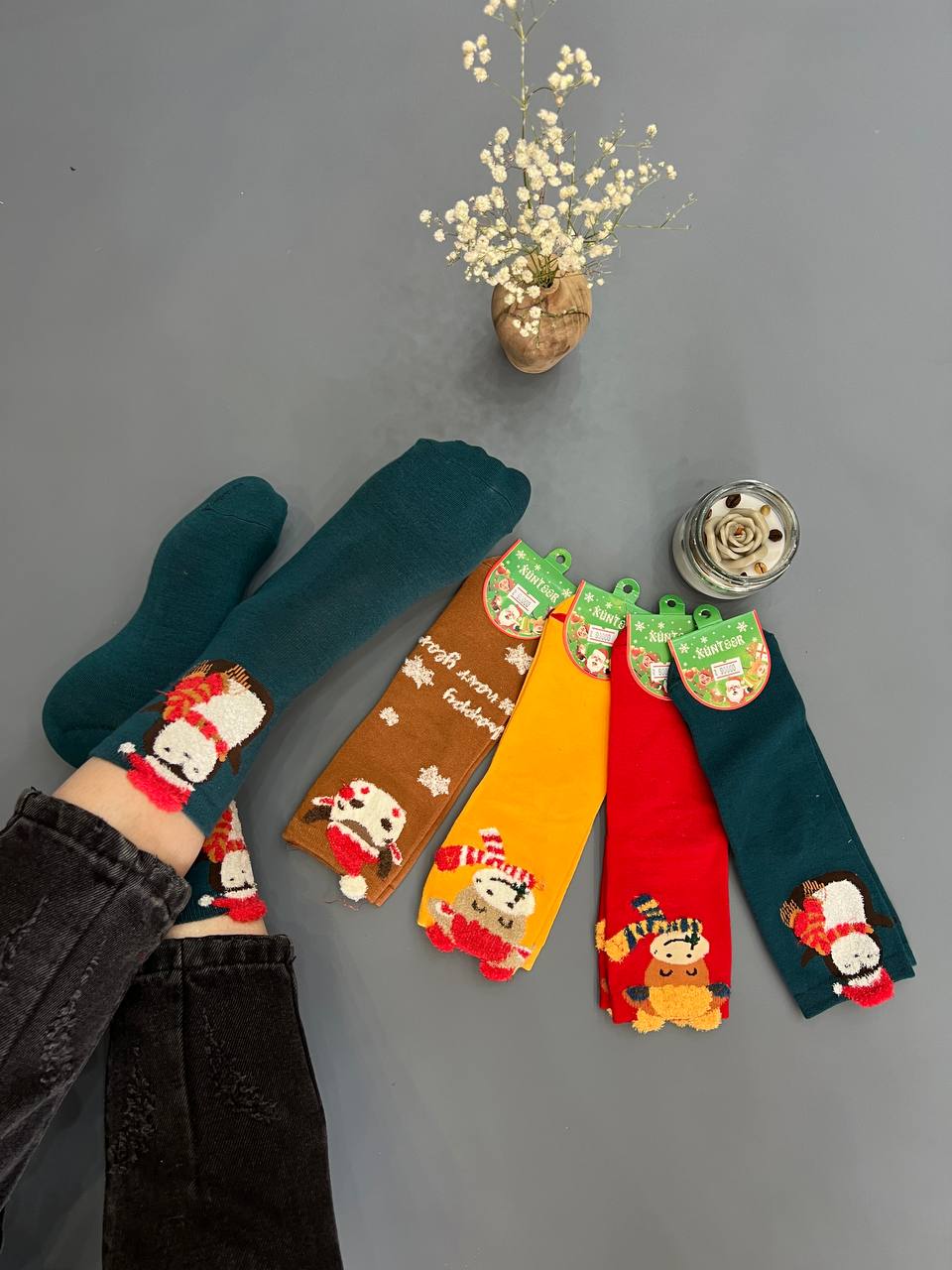 جوراب نیم ساق عروسکی